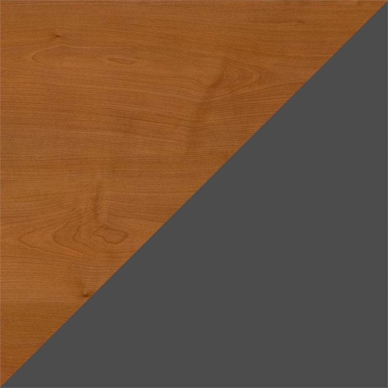 Bowery Hill 72W x 30D Office Desk in Natural Cherry - Engineered Wood