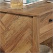 Bowery Hill Engineered Wood Nightstand in Sindoori Mango/Natural