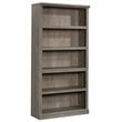 Bowery Hill Modern Engineered Wood 5-Shelf Bookcase in Mystic Oak