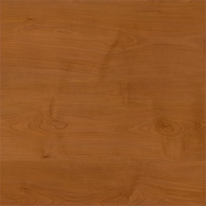 Bowery Hill 36W 5 Shelf Bookcase in Natural Cherry - Engineered Wood