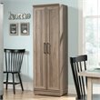 Bowery Hill Engineered Wood Storage Cabinet in Salt Oak Finish