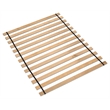 Bowery Hill Contemporary Full Panel Bed with 1-Large Storage Drawer in Brown