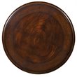 Bowery Hill Mahogany Traditional Martini Table Round Elegant 18