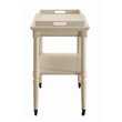 Bowery Hill Modern / Contemporary Tray Table in Antique White