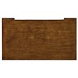 Bowery Hill Modern / Contemporary 3 Drawer Nightstand in Medium Wood