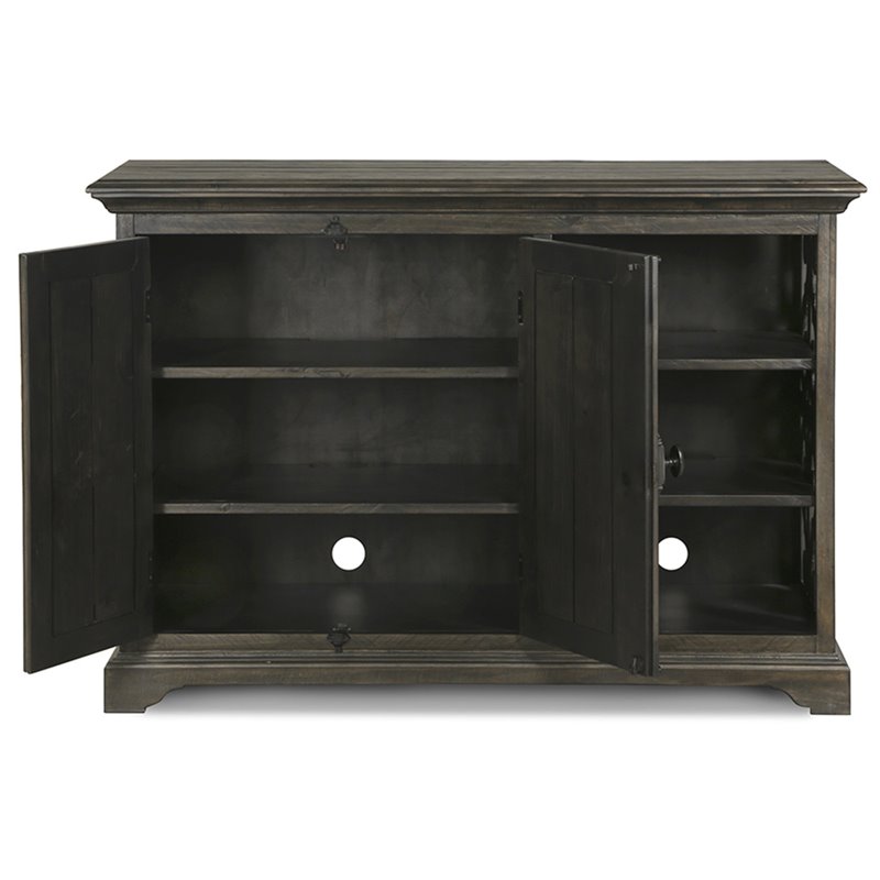 Bowery Hill Contemporary Printer Stand in Weathered Peppercorn