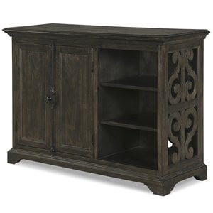 Bowery Hill Contemporary Printer Stand in Weathered Peppercorn