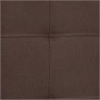 Bowery Hill Modern Tufted Full Panel Headboard in Dark Brown