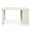 Bowery Hill Wood Counter Height Dining Table in Antique White
