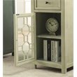 Bowery Hill Modern Wood 1-Drawer Side Table in Antique White