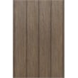 Bowery Hill Modern 3 Piece Coffee Table Set in White and Oak