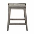 Bowery Hill Modern Rustic Smokey Oak Solid Wood Counter Stool