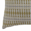 Bowery Hill Modern Fabric Large Throw Pillow in Yellow (Set of 2)