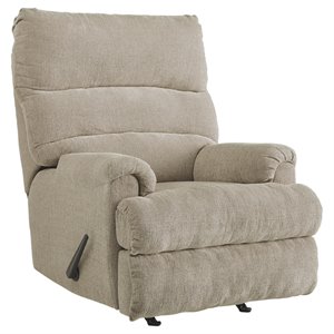 Bowery Hill Modern / Contemporary Rocker Recliner in Dusk Finish