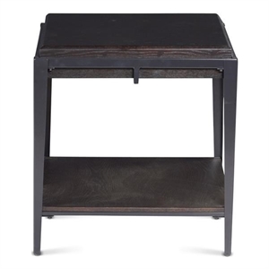 Bowery Hill Modern / Contemporary Espresso Finish Wood End Table