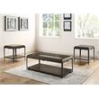 Bowery Hill Modern / Contemporary Espresso Finish Wood End Table