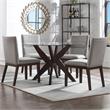 Bowery Hill Modern / Contemporary Beige Upholstered Side Chair
