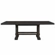 Bowery Hill Mango Dusky Cedar Brown Dining Set Rectangular Plank Effect 108