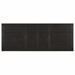 Bowery Hill Mango Dusky Cedar Brown Dining Set Rectangular Plank Effect 108