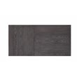 Bowery Hill Coffee Table with Lift Top in Gray Oak and Chrome