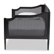 Bowery Hill Contemporary Charcoal Finished Wood Twin Size Daybed
