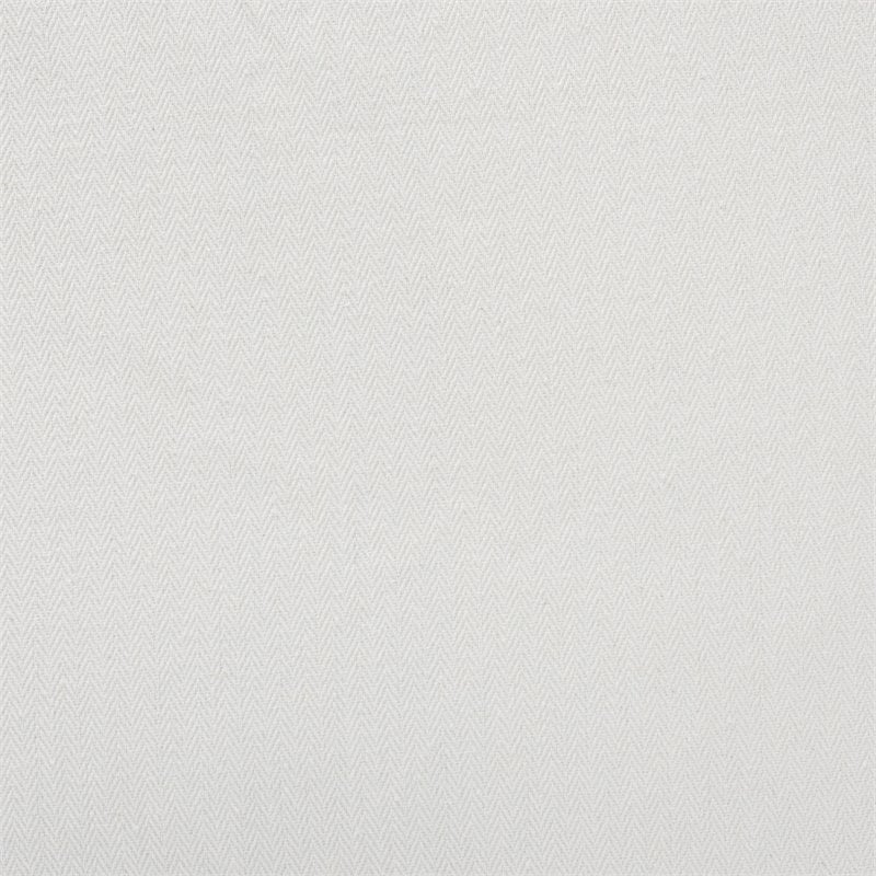 Bowery Hill White Fabric Upholstered and Brown Rattan Counter Stool