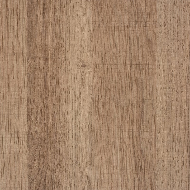 Bowery Hill Brown Finished Wood and Black Metal 2-Door Storage Cabinet