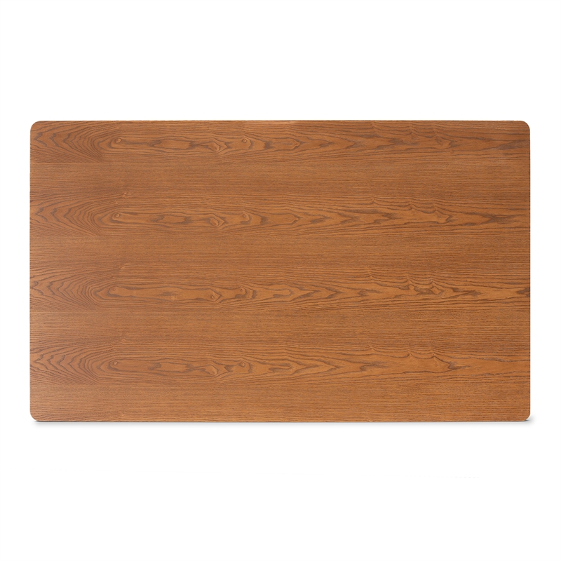 Bowery Hill Gray Velvet and Brown Wood 3-Piece Dining Nook Set