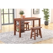 Bowery Hill Rectangular Dining Table - Chestnut Wire-Brush Finish