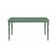 Bowery Hill Contemporary 5pc Wood Dining Set - Equestrian Green