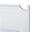 Bowery Hill Modern White Finished Wood Queen Size Platform Bed