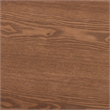 Bowery Hill Ash Walnut Finished Wood Queen Size Platform Bed