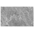 Bowery Hill Contemporary Rectangle Gray Marble Top Dining Table