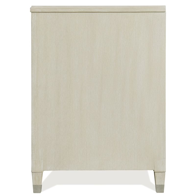 Bowery Hill Modern Wood Lateral File Cabinet in Champagne Beige