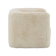 Bowery Hill Sand Fabric Upholstered Chair with Swivel in Beige