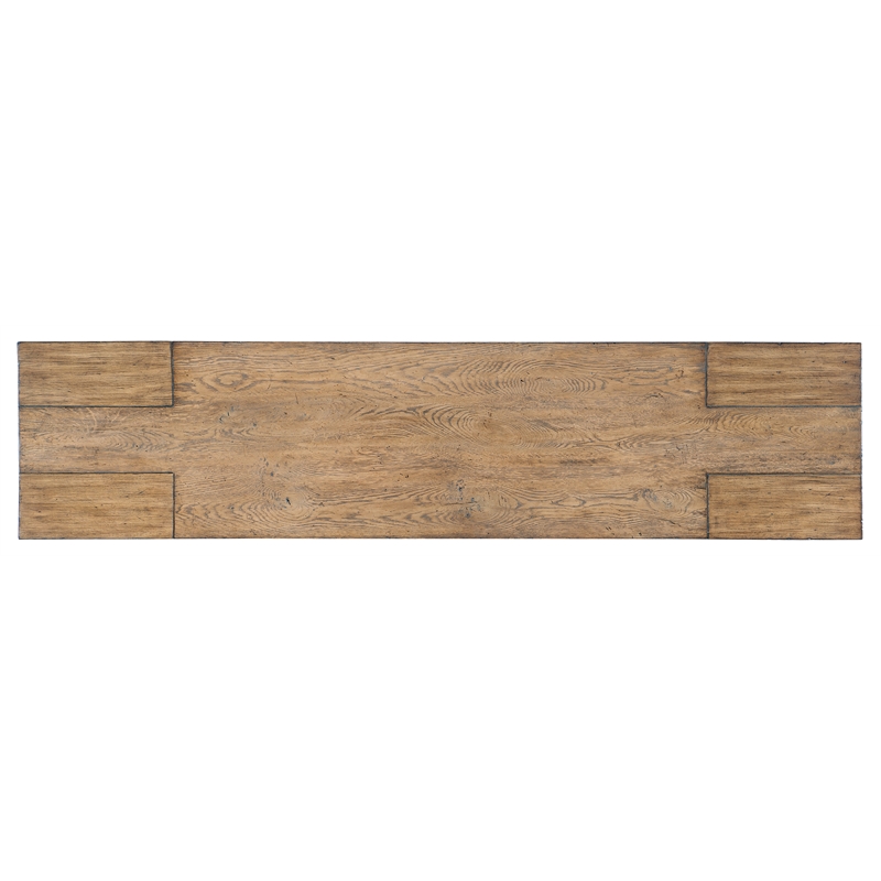 Bowery Hill Modern / Contemporary Console in Brown Finish Wood