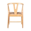 Bowery Hill Modern Dining Chairs - Set of 2 - Natural Finish