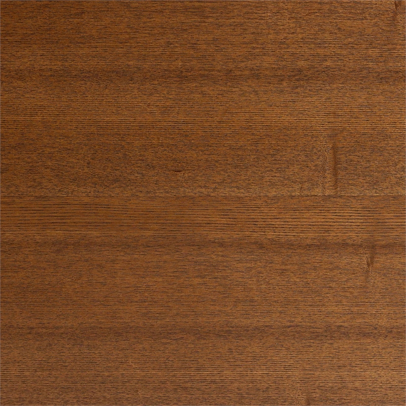 Bowery Hill Brown and Black Pub Table with Built-In Wine Cage