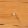 Bowery Hill Modern Oak Brown Queen Size 4-Piece Bobbin Bedroom Set