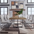 Bowery Hill Modern / Contemporary Light Brown Dining Extension Table