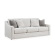 Bowery Hill Modern / Contemporary Corner-blocked Frame Beige Sofa