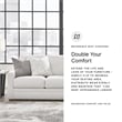 Bowery Hill Modern / Contemporary Corner-blocked Frame Beige Sofa