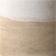 Bowery Hill Modern / Contemporary Ivory Ceramic Vases (Set of 2)