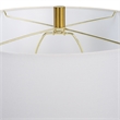 Bowery Hill Modern / Contemporary Ceramic Table Lamp in Green
