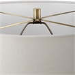Bowery Hill Modern / Contemporary Greenish Tan Glaze Table Lamp