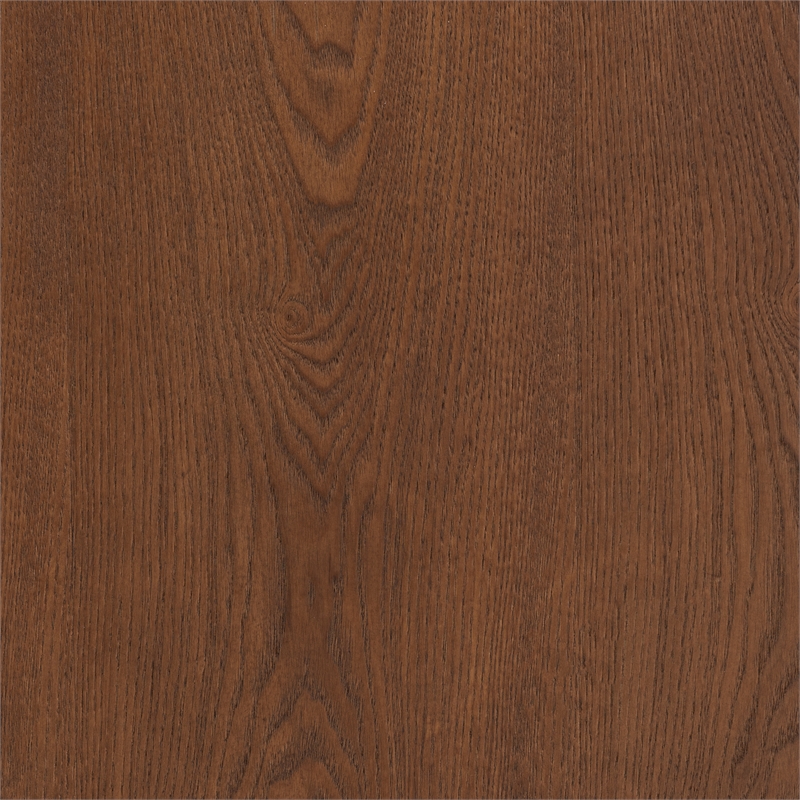 Bowery Hill Ash Walnut Wood 4-Piece Queen Size Bedroom Set with Rattan