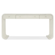 Bowery Hill Modern / Contemporary Writing Desk in White Wood