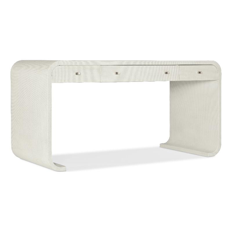 Bowery Hill Modern / Contemporary Writing Desk in White Wood