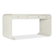 Bowery Hill Modern / Contemporary Writing Desk in White Wood