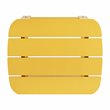 Bowery Hill All-Weather Resin Adirondack Side Table in Yellow
